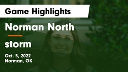 Norman North  vs storm Game Highlights - Oct. 5, 2022