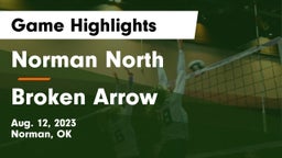 Norman North  vs Broken Arrow  Game Highlights - Aug. 12, 2023