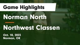 Norman North  vs Northwest Classen  Game Highlights - Oct. 10, 2023