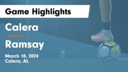 Calera  vs Ramsay  Game Highlights - March 18, 2024