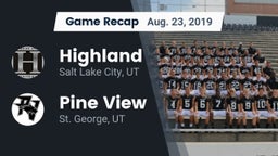 Recap: Highland  vs. Pine View  2019
