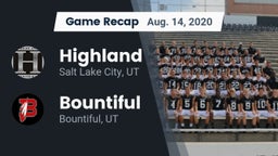 Recap: Highland  vs. Bountiful  2020