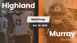 Matchup: Highland  vs. Murray  2020