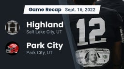 Recap: Highland  vs. Park City  2022