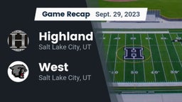 Recap: Highland  vs. West  2023
