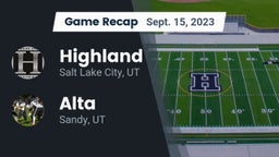 Recap: Highland  vs. Alta  2023