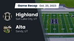 Recap: Highland  vs. Alta  2023