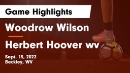 Woodrow Wilson  vs Herbert Hoover  wv Game Highlights - Sept. 15, 2022
