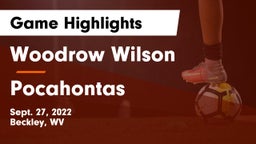 Woodrow Wilson  vs Pocahontas  Game Highlights - Sept. 27, 2022