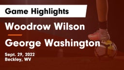 Woodrow Wilson  vs George Washington  Game Highlights - Sept. 29, 2022