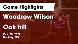 Woodrow Wilson  vs Oak hill   Game Highlights - Oct. 20, 2022