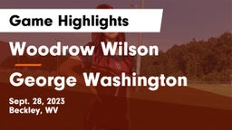 Woodrow Wilson  vs George Washington  Game Highlights - Sept. 28, 2023