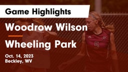 Woodrow Wilson  vs Wheeling Park  Game Highlights - Oct. 14, 2023