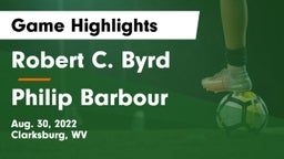 Robert C. Byrd  vs Philip Barbour Game Highlights - Aug. 30, 2022