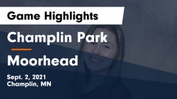 Champlin Park  vs Moorhead  Game Highlights - Sept. 2, 2021