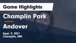 Champlin Park  vs Andover  Game Highlights - Sept. 9, 2021