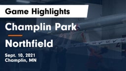 Champlin Park  vs Northfield  Game Highlights - Sept. 10, 2021
