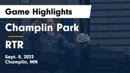 Champlin Park  vs RTR  Game Highlights - Sept. 8, 2023
