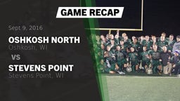 Recap: Oshkosh North  vs. Stevens Point  2016