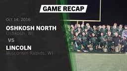 Recap: Oshkosh North  vs. Lincoln  2016