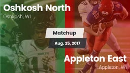 Matchup: Oshkosh North High vs. Appleton East  2017