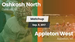 Matchup: Oshkosh North High vs. Appleton West  2017