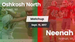 Matchup: Oshkosh North High vs. Neenah  2017