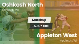 Matchup: Oshkosh North High vs. Appleton West  2018