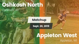 Matchup: Oshkosh North High vs. Appleton West  2019