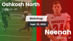 Matchup: Oshkosh North High vs. Neenah  2020