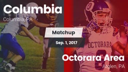 Matchup: Columbia  vs. Octorara Area  2016