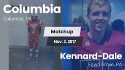 Matchup: Columbia  vs. Kennard-Dale  2017