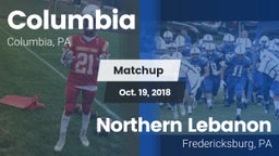 Matchup: Columbia  vs. Northern Lebanon  2018