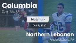 Matchup: Columbia  vs. Northern Lebanon  2020