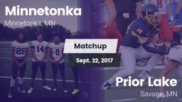 Matchup: Minnetonka High vs. Prior Lake  2017