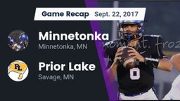 Recap: Minnetonka  vs. Prior Lake  2017