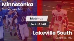 Matchup: Minnetonka High vs. Lakeville South  2017