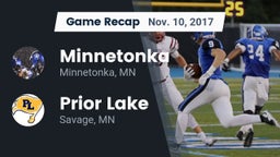 Recap: Minnetonka  vs. Prior Lake  2017