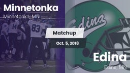 Matchup: Minnetonka High vs. Edina  2018