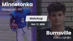 Matchup: Minnetonka High vs. Burnsville  2018