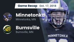 Recap: Minnetonka  vs. Burnsville  2018