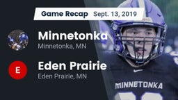 Recap: Minnetonka  vs. Eden Prairie  2019