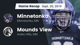 Recap: Minnetonka  vs. Mounds View  2019