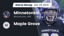 Recap: Minnetonka  vs. Maple Grove 2019