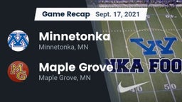 Recap: Minnetonka  vs. Maple Grove  2021