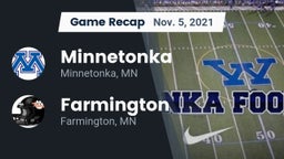 Recap: Minnetonka  vs. Farmington  2021