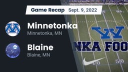 Recap: Minnetonka  vs. Blaine  2022