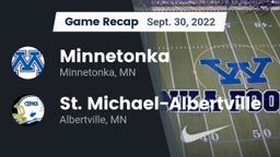 Recap: Minnetonka  vs. St. Michael-Albertville  2022