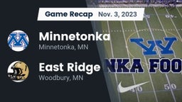 Recap: Minnetonka  vs. East Ridge  2023