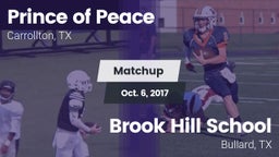 Matchup: Prince of Peace vs. Brook Hill School 2017